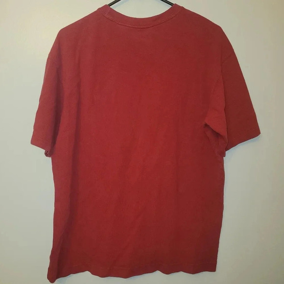 Aeropostale Vintage Aero 87 Mens Med Tee Red w/blue stripe Y2K Millennium LOT N - Picture 8 of 8